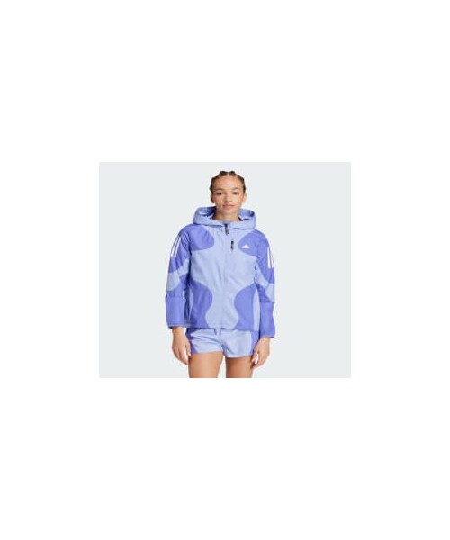 adidas(アディダス)の「オウン ザ ラン ベース WIND. RDY ジャケット(ジャケット/アウター・レディース・ブルー・J/S/J/M/J/L/J/XL/J/2XL/XS/M/L/3XL/5XL/J/XS/J/3XL)」の4枚目の写真