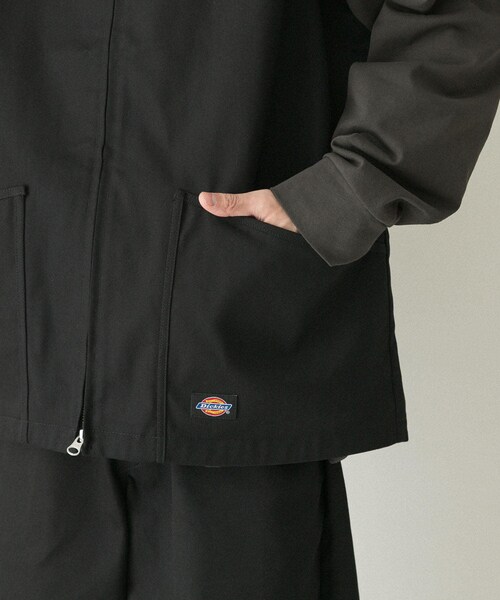 EKAL（エカル）の「『別注』Dickies×EKAL　ワークベスト（ベスト・メンズ・ブラウン/ブラック・M/L）」の14枚目の写真