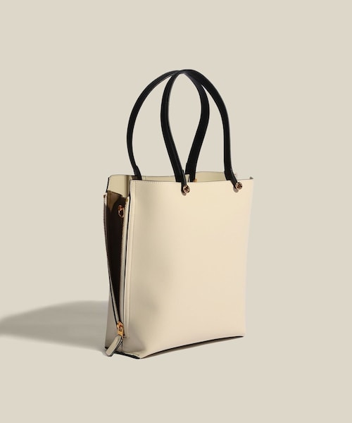 ROPE'(ロペ)の「【E'POR】Y BAG Short/通勤・軽量・新型・26SS(トートバッグ・レディース・ブラック/グレー/キナリ/ダークブラウン/モスグリーン/ネイビー/ブルー/ワイン・F)」の1枚目の写真