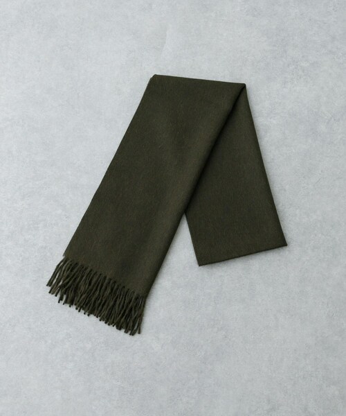 URBAN RESEARCH（アーバンリサーチ）の「THE INOUE BROTHERS　Brushed Scarf（マフラー・メンズ・Teal/Black/Navy/Khaki/Burgundy/Orange/Grey/Greige・one）」の4枚目の写真