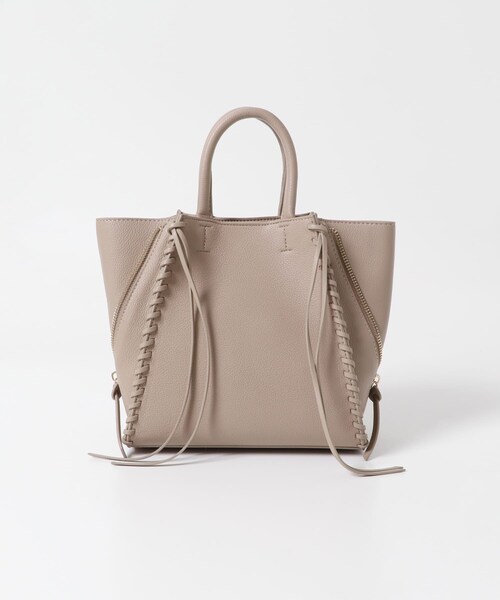 URBAN RESEARCH ROSSO（アーバンリサーチロッソ）の「サイドジップミニトート（ショルダーバッグ・レディース・GREIGE/BROWN/BLACK・-）」の11枚目の写真