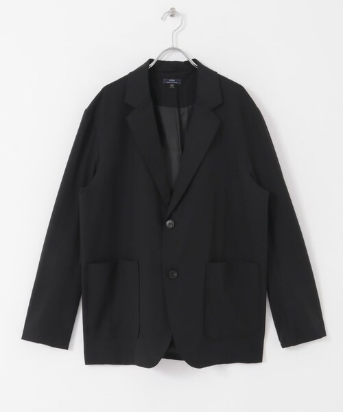ITEMS URBANRESEARCH（アイテムズ アーバンリサーチ）の「ストレッチナイロン テーラードジャケット（テーラードジャケット・メンズ・KHK/BLK/NVY・M/L）」の13枚目の写真