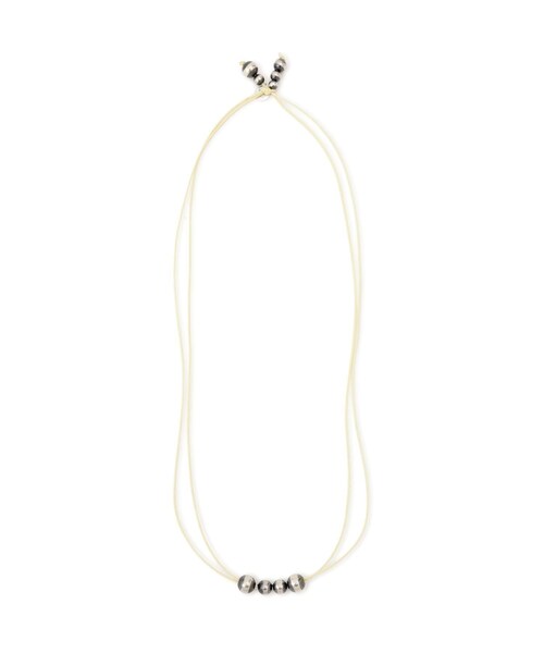 ADAM ET ROPE'(アダムエロペ)の「【J'aDoRe・店舗限定】【ERICKA NICOLAS BEGAY】コード×シルバーボールネックレス(ネックレス・レディース・その他・F)」の13枚目の写真