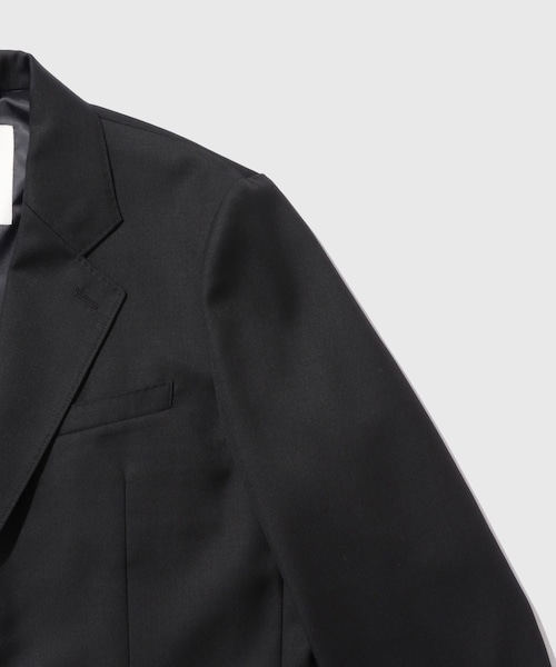 ADAM ET ROPE'（アダムエロペ）の「【ANOTHER OFFICE/アナザーオフィス】Legacy Single Wool Blazer（テーラードジャケット・メンズ・ブラック/チャコール・1/2/3）」の10枚目の写真
