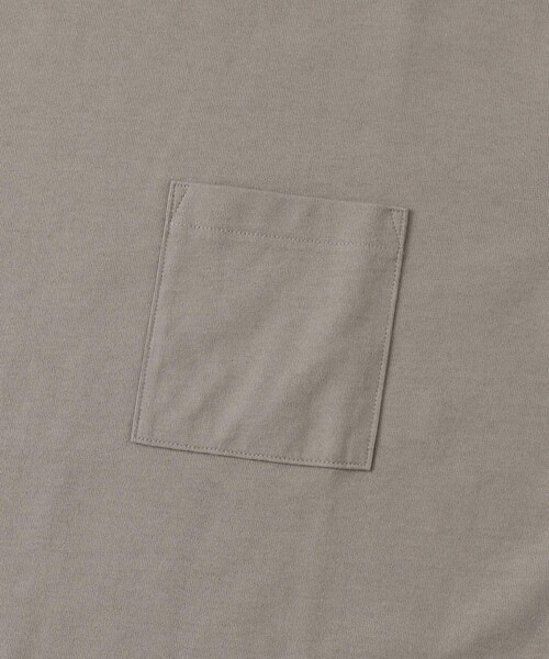 ITEMS URBANRESEARCH（アイテムズ アーバンリサーチ）の「『吸水速乾/イージーケア/UVカット』高機能TC天竺 ポケットTシャツ（Tシャツ/カットソー・メンズ・BLU/WHT/GREIGE/CHA・M/L）」の20枚目の写真