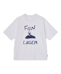 bonjour records | Somewhere in Tokyo/サムウェア・イン・トウキョウ FUN LAGER TEE / Designed by Tomoo Gokita(Tシャツ/カットソー)