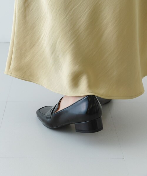 RODE SKO（ロデスコ）の「『MADE IN JAPAN』3cmヒールローファー（ローファー・レディース・BLACK/LIGHT GRAY・36/37/38）」の7枚目の写真