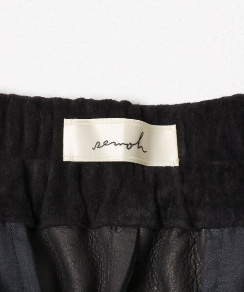 URBAN RESEARCH(アーバンリサーチ)の「semoh Suede Pants(その他パンツ・メンズ・BLACK・1/2)」の11枚目の写真
