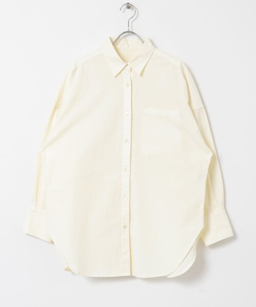 URBAN RESEARCH（アーバンリサーチ）の「new basic　ガーメントダイオーバーシャツ（シャツ/ブラウス・レディース・SAGE/PINK/IVORY・FREE）」の14枚目の写真