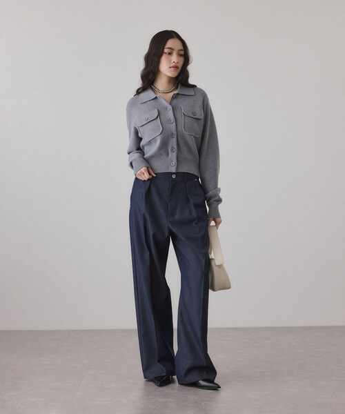 ADAM ET ROPE'（アダムエロペ）の「ポインテッドトゥパンプス（パンプス・レディース・ブラック/オフホワイト・23.0/23.5/24.0/24.5）」の16枚目の写真