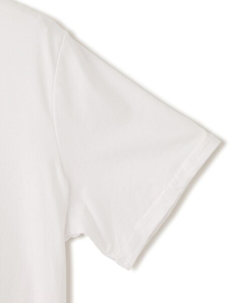 Jayro(ジャイロ)の「ハートモチーフラインストーンTシャツ(Tシャツ/カットソー・レディース・ブラック系/ホワイト系・F)」の6枚目の写真
