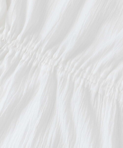 URBAN RESEARCH ROSSO（アーバンリサーチロッソ）の「F by ROSSO　ウエストギャザーオーバーブラウス（シャツ/ブラウス・レディース・BROWN/BLACK/WHITE・FREE）」の11枚目の写真