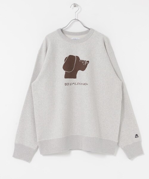 EKAL(エカル)の「TACOMA FUJI RECORDS DOG IS MY SALVATION SWEATSHIRTS(スウェット・メンズ・OATMEAL・M/L/XL)」の11枚目の写真