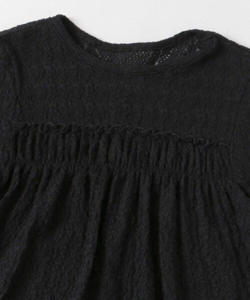 URBAN RESEARCH ROSSO（アーバンリサーチロッソ）の「ストレッチレースプルオーバー（Tシャツ/カットソー・レディース・OFF WHITE/BLACK・FREE）」の20枚目の写真