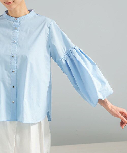 URBAN RESEARCH ROSSO（アーバンリサーチロッソ）の「ボリュームスリーブシャツブラウス（シャツ/ブラウス・レディース・WHITE/PINK/SAX・Free）」の16枚目の写真