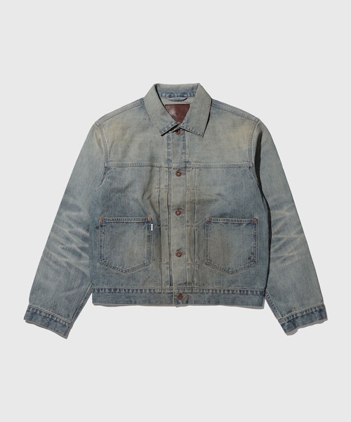 ADAM ET ROPE'(アダムエロペ)の「【SUGARHILL/シュガーヒル】FADED MODERN DENIM JACKET(デニムジャケット・メンズ・ブルー系・2/3)」の1枚目の写真