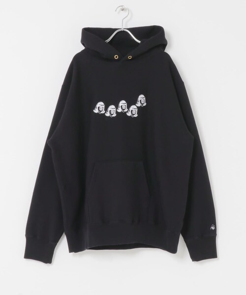 EKAL（エカル）の「TACOMA FUJI RECORDS　TFI MULTI LOGO HOODIE（パーカー・メンズ・BLACK・M/L/XL）」の3枚目の写真