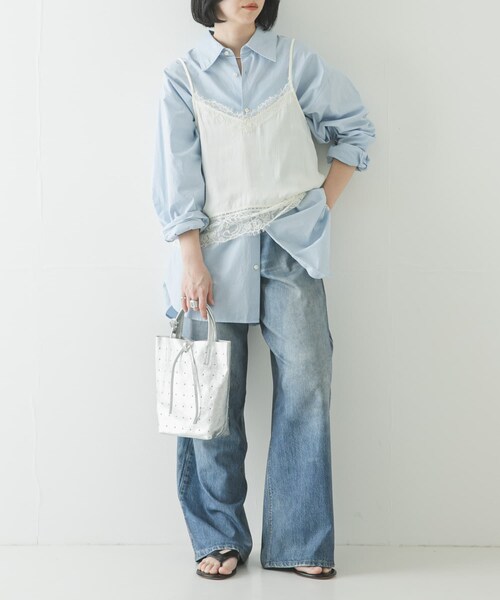 URBAN RESEARCH(アーバンリサーチ)の「スタッズミニトートバッグ(トートバッグ・レディース・BLACK/SILVER・-)」の20枚目の写真