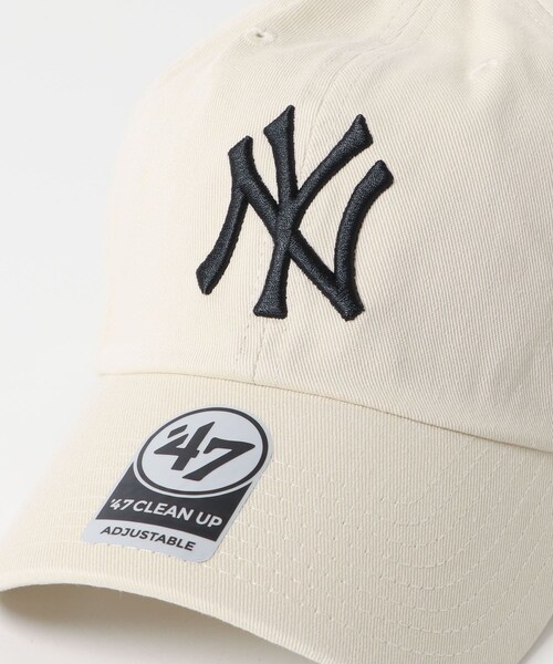 SENSE OF PLACE by URBAN RESEARCH(センスオブプレイスバイアーバンリサーチ)の「FORTY SEVEN 47 CLEAN UP YANKEES(キャップ・メンズ・NATURAL/BLACK/NAVY・one)」の8枚目の写真