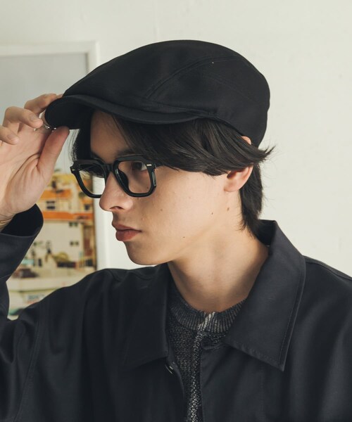 SENSE OF PLACE by URBAN RESEARCH(センスオブプレイスバイアーバンリサーチ)の「アソートハンチング(ハンチング/ベレー帽・メンズ・BLACK/BRN CHECK/GRY STRIPE・One)」の5枚目の写真
