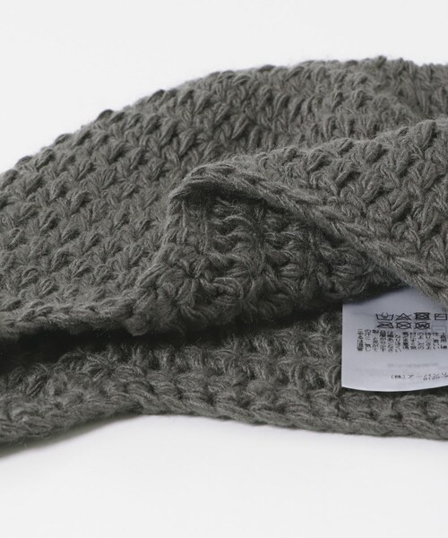 SENSE OF PLACE by URBAN RESEARCH(センスオブプレイスバイアーバンリサーチ)の「イヤーフラップニットキャップ(ニットキャップ/ビーニー・メンズ・IVORY/BLACK/GRAY・one)」の15枚目の写真