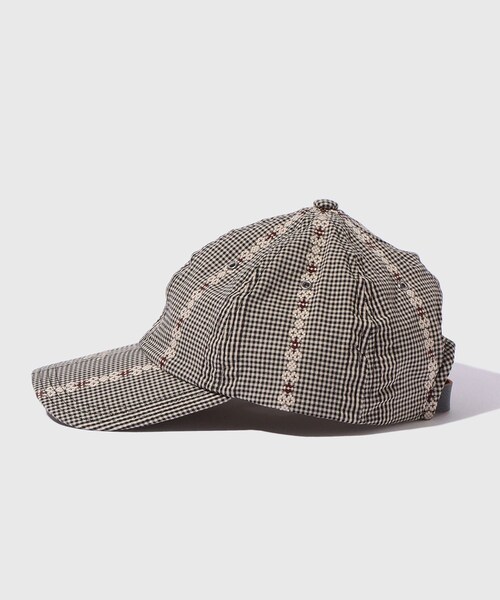 ADAM ET ROPE'（アダムエロペ）の「【SUGARHILL/シュガーヒル】TYROL DOBBY BASEBALL CAP（キャップ・メンズ・ブラック・F）」の3枚目の写真