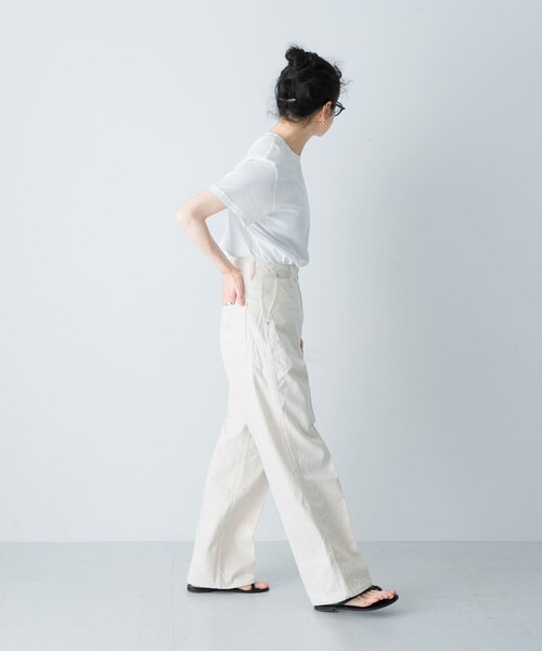 かぐれ(カグレ)の「HARi RANCH PANTS(その他パンツ・レディース・WHITE・2/3)」の4枚目の写真