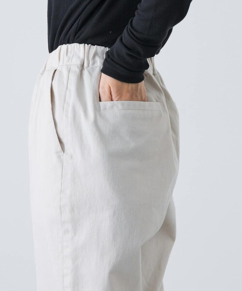 かぐれ（カグレ）の「コットンストレッチイージーパンツ（その他パンツ・レディース・BEIGE/OFF/BLACK/GRAY・FREE）」の15枚目の写真