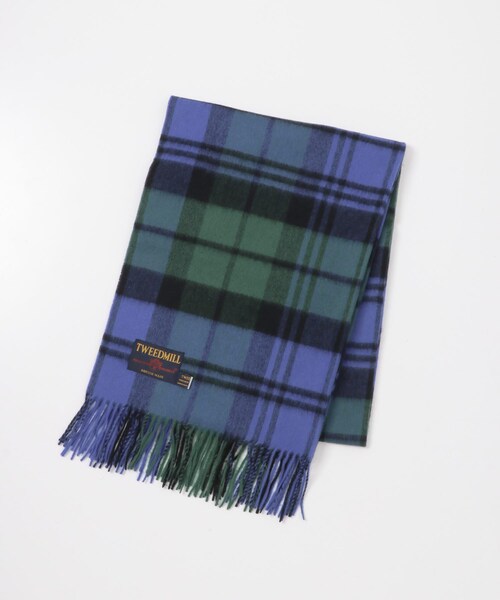 URBAN RESEARCH DOORS(アーバンリサーチドアーズ)の「『一部別注カラー』TWEED MILL Lambswool Stole(マフラー・レディース・Scone CHK/BLU/GRN/CHOCOLATE/McKeller/別注C/GRY/別注T/CHK・Free)」の19枚目の写真