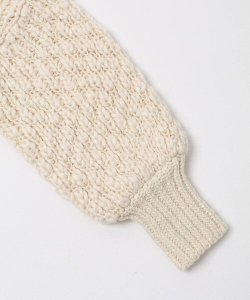 ITEMS URBANRESEARCH（アイテムズ アーバンリサーチ）の「ウールミックスボリュームカーディガン（カーディガン/ボレロ・レディース・IVO/NVY・Free）」の12枚目の写真