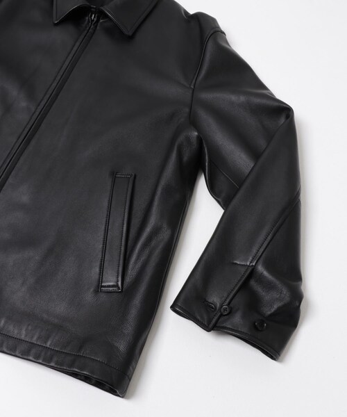 URBAN RESEARCH（アーバンリサーチ）の「LAMB LEATHER SPORTS JACKET（その他アウター・メンズ・BLACK・M/L）」の7枚目の写真