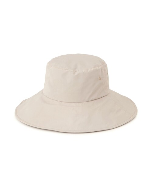 ADAM ET ROPE'（アダムエロペ）の「2WAYレイヤーハット / 撥水・UVケア・取り外し可（ハット・レディース・ブラック/ベージュ系・F）」の18枚目の写真