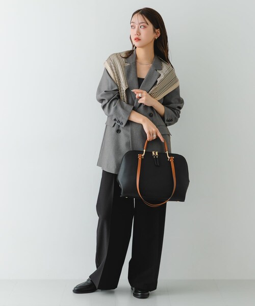 RODE SKO（ロデスコ）の「『インフルエンサーayaさんコラボ』2WAYハンドバッグ（ハンドバッグ・レディース・BLACK/MOCHA/L.BEIGE・One）」の11枚目の写真