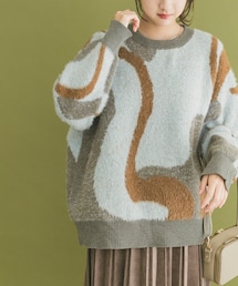 ITEMS URBANRESEARCH | フェザージャガードニット(ニット/セーター)