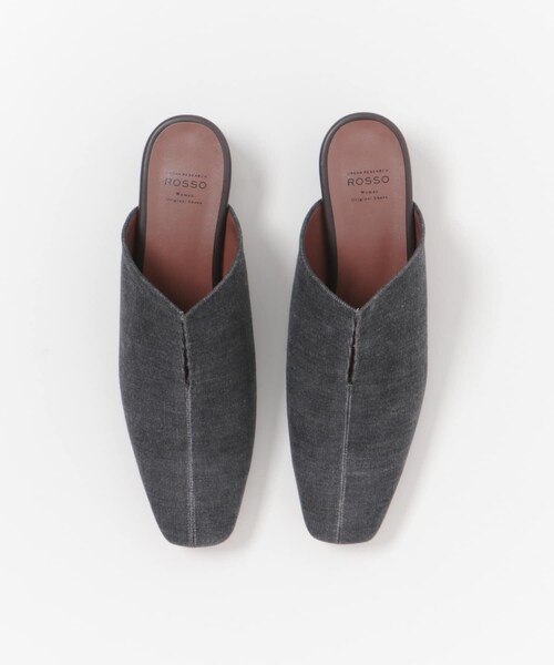 URBAN RESEARCH ROSSO（アーバンリサーチロッソ）の「センターシームミュール∴（サンダル・レディース・CHARCOAL/MUSTARD・36/37/38）」の5枚目の写真