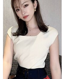 RESEXXY | スクエアニットトップス(ニット/セーター)