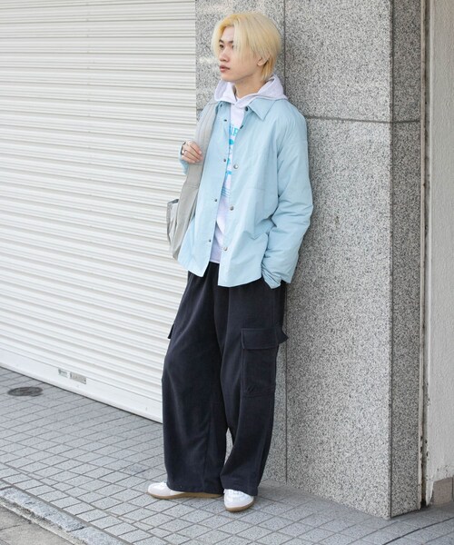 SENSE OF PLACE by URBAN RESEARCH(センスオブプレイスバイアーバンリサーチ)の「パデッドルーズシャツ(シャツ/ブラウス・メンズ・BLACK/L.BROWN/BEIGE/L.BLUE・M/L)」の21枚目の写真