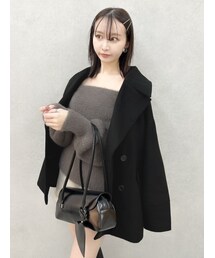 dazzlin | コクーンフォルムミドルコート(その他アウター)