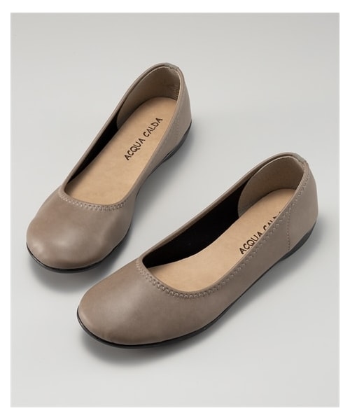 nissen（ニッセン）の「日本製ラウンドトゥカジュアルバレエシューズ（ワイズ３Ｅ）（バレエシューズ・メンズ・黒(スムース)/オーク/マスタード/アプリコット/シルバー/ネイビー(メッシュ)/黒(シアー花柄)/ネイビー花柄・SS=21.5~22.0cm/S=22.0~22.5cm/M=23.0~23.5cm/L=24.0~24.5cm/LL=24.5~25.0cm/3L=25.0~25.5cm/4L=25.5~26.0cm）」の21枚目の写真