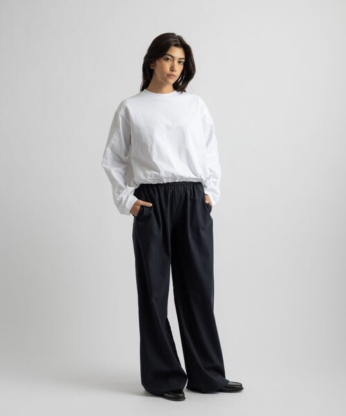 Saturdays NYC(サタデーズ ニューヨークシティ )の「Palmetto Relaxed Pants | WOMEN(その他パンツ・レディース・グレー/ネイビー・L/M/S)」の20枚目の写真