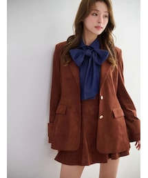 MERCURYDUO | フィットアンドフレアジャケット(テーラードジャケット)