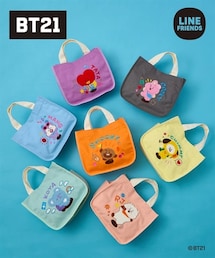 nissen | BT21 amazing journeyサガラ刺しゅうキャンバストートバッグ(トートバッグ)