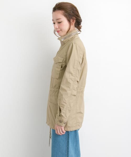 URBAN RESEARCH（アーバンリサーチ）の「ALPHA INDUSTRIES×URBAN RESEARCH iD　別注M-65COAT（ミリタリージャケット・レディース・KHAKI/BEIGE・XS）」の9枚目の写真