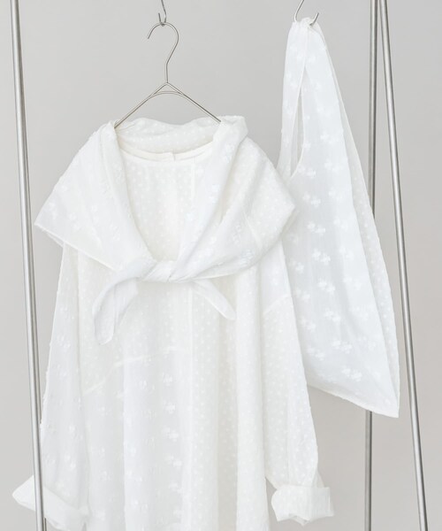 かぐれ（カグレ）の「ジャガードマルシェバッグ（その他雑貨・レディース・OFF/BLACK・FREE）」の8枚目の写真