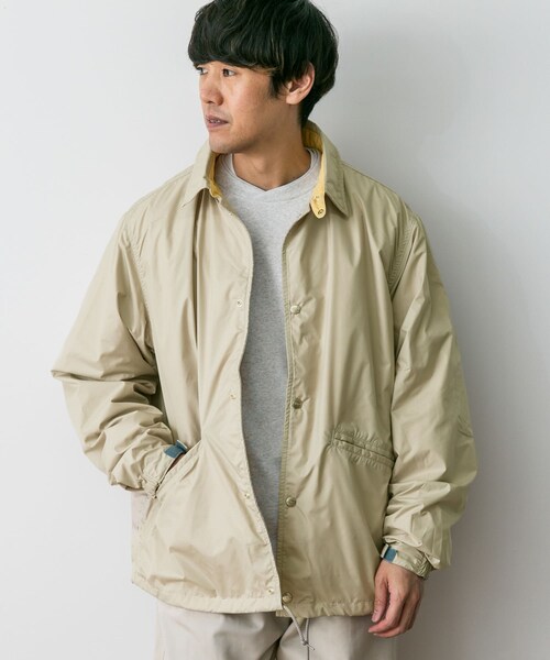 URBAN RESEARCH DOORS(アーバンリサーチドアーズ)の「L.L.Bean Lined Coach Jacket(テーラードジャケット・メンズ・D.charcoal/tan/B.green/purpleblue・M/L/XL)」の16枚目の写真