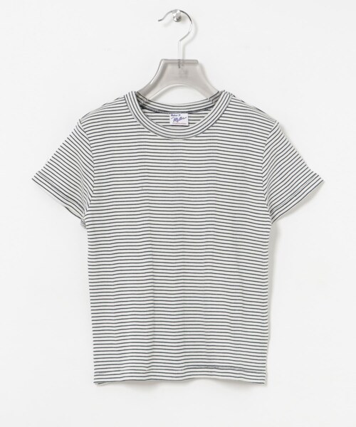 URBAN RESEARCH(アーバンリサーチ)の「『別注』Miller×URBAN RESEARCH Prib Tiny T-SHIRTS(Tシャツ/カットソー・レディース・IVORY/NVY BORDER/BLK BORDER・FREE)」の21枚目の写真