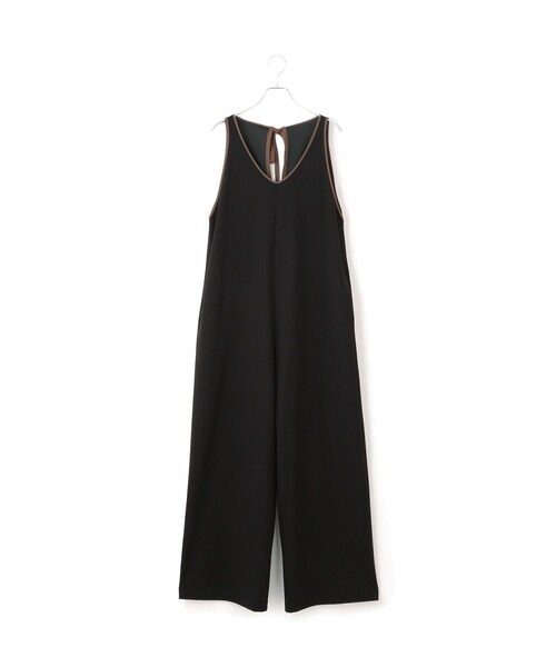 ADAM ET ROPE'（アダムエロペ）の「【WEB限定】バイカラーオールインワン（つなぎ/オールインワン・レディース・ブラック/ブラック系/チャコール・36/38）」の22枚目の写真