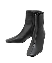 LAGUNAMOON | スクエアトゥショートブーツ(ブーツ)