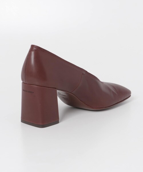 URBAN RESEARCH(アーバンリサーチ)の「MAISON EUREKA SQUARETOERETROPUMP VER2(パンプス・レディース・DARKAMBER/NATURAL・36/37/38)」の12枚目の写真