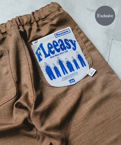 URBAN RESEARCH DOORS(アーバンリサーチドアーズ)の「『別注』Lee×DOORS FLEEASY NARROW(その他パンツ・メンズ・エクリュ/スミクロ/ブラウン/ブルー・Free)」の3枚目の写真